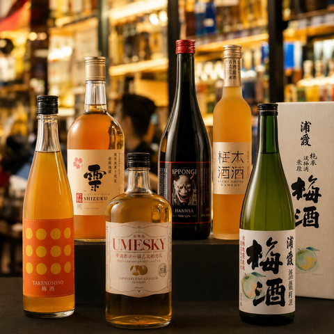 Yuzushu (Yuzu Wine)/Umeshu (Plum Wine)