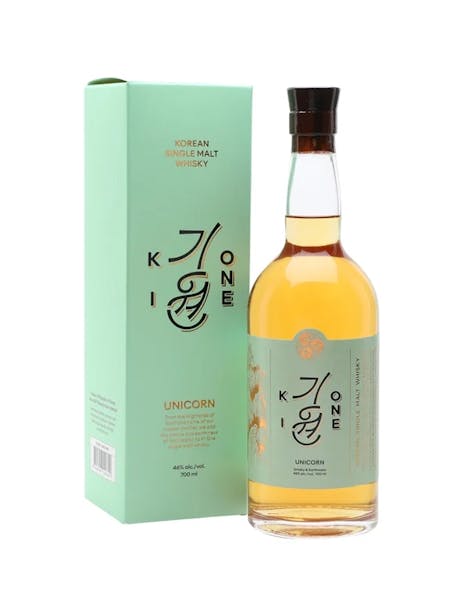 KI ONE Unicorn Korean Peated Single Malt Whisky 700mL — Korea’s Smoky Single Malt