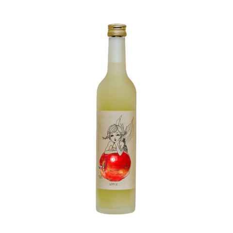 Apple Liqueur on white