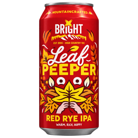 Bright Brewery Leaf Peeper Red Rye IPA 6.4% 440mL