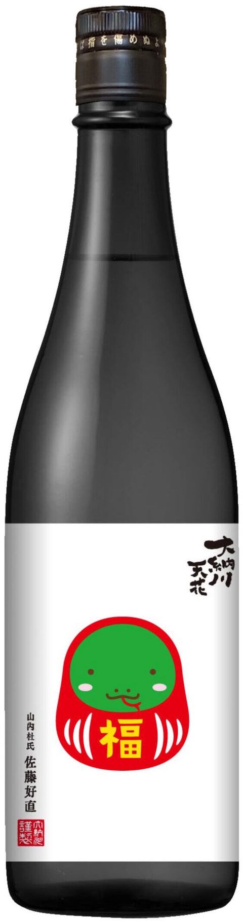 Dainagawa Tenka Eto Label Junmai Daiginjo Nama Genshu 720mL on white background
