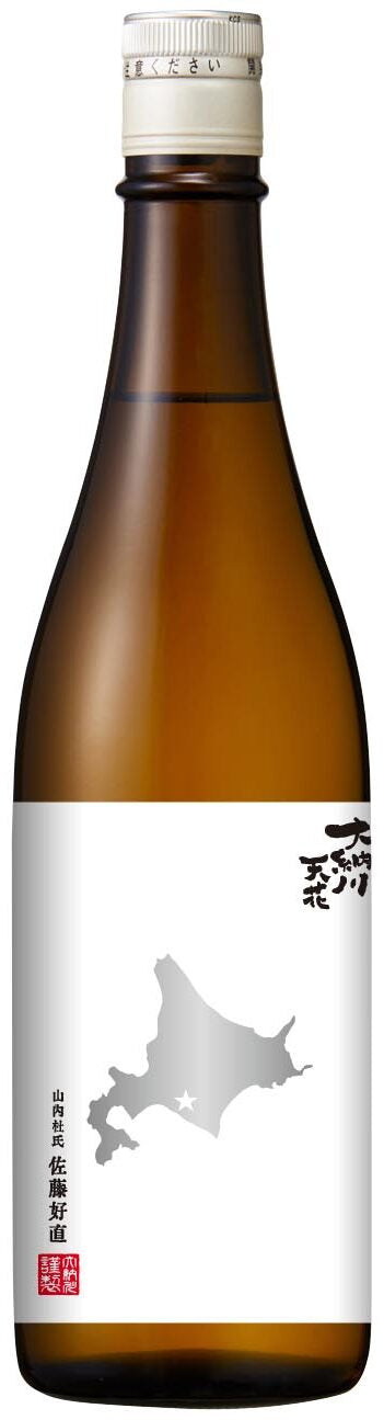 Dainagawa Tenka Nanatsuboshi Hokkaido Junmai Ginjo Nama Genshu 720mL on white background