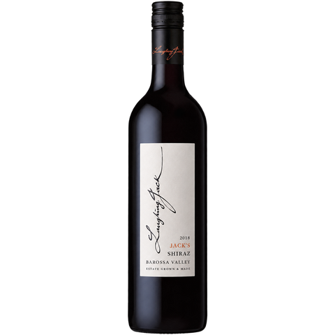 Jack Laughing Jack Augustus Greenock Shiraz 750mL on white background