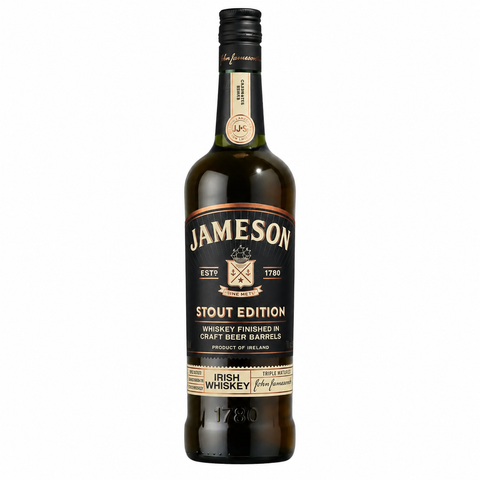 Jameson Caskmates Stout Edition 40% 700mL on white background