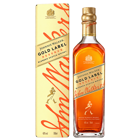 Johnnie Walker Gold Label Reserve 750ml on white background