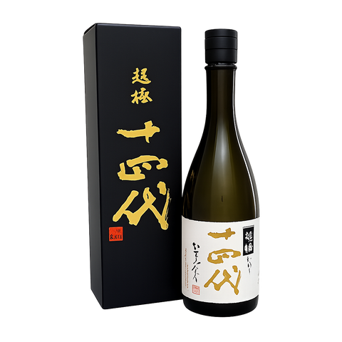 Juyondai Chougoku Nakadori Junmai Daiginjo 720mL on white background