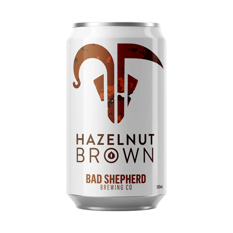 Sessions Box Hill Bad Shepherd Haz Brown Ale 5.6% 355mL on white background
