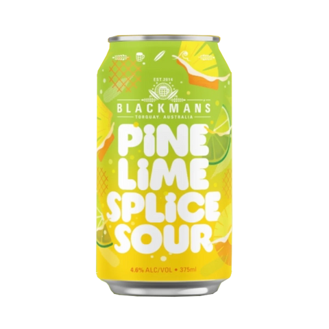 Sessions Box Hill Blackmans Pine Lime Splice Sour 4.6% 375mL on white background