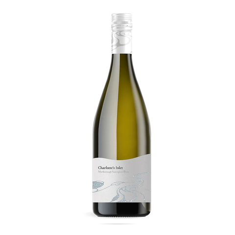 Sessions Box Hill Charlottes Inlet Sauvignon Blanc 750mL on white background