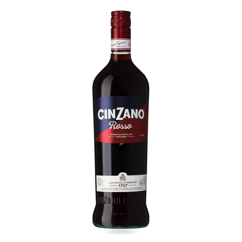 Sessions Box Hill Cinzano Rosso Vermouth 1L on white background