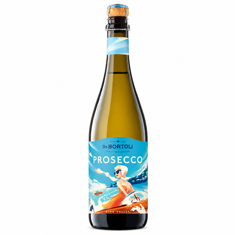 Sessions Box Hill De Bortoli Prosecco 750mL on white background