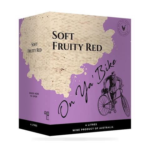 Sessions Box Hill Dee Vine Estate Soft Fruity Red 4L on white background