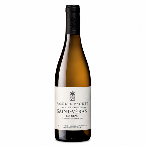 Sessions Box Hill Famille Paquet Saint-Véran Les Cras 750mL on white background