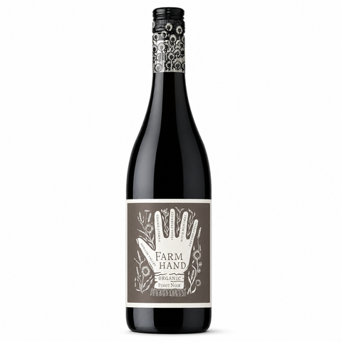 Sessions Box Hill Farm Hand Org Pinot Noir 750mL on white background