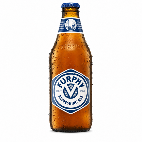 Sessions Box Hill Furphy Refreshing Ale 375mL on white background