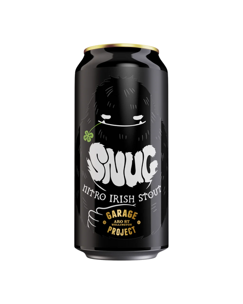Sessions Box Hill Garage Project Nitro Irish Stout 5% 440mL on white background