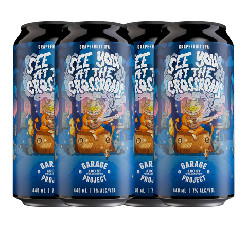 Sessions Box Hill Garage Project See You At The Crossroads Grapefruit WCIPA 7% 440mL on white background