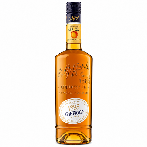 Sessions Box Hill Giffard Apricot Brandy Liqueur Classic 700mL on white background