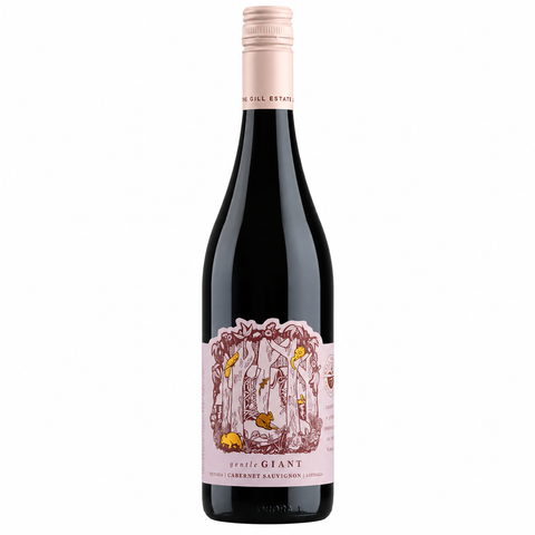 Sessions Box Hill Gill Estate Gentle Giant Cabernet Sauvignon 750mL on white background