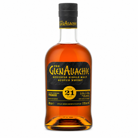 Sessions Box Hill GlenAllachie 21YO Batch 3 51.5% 700mL on white background