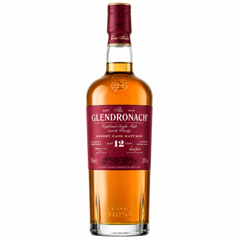 Sessions Box Hill Glendronach Malt 12YO 700ml on white background