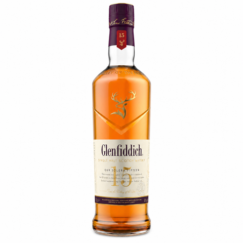 Sessions Box Hill Glenfiddich Solera 15YO 700mL on white background