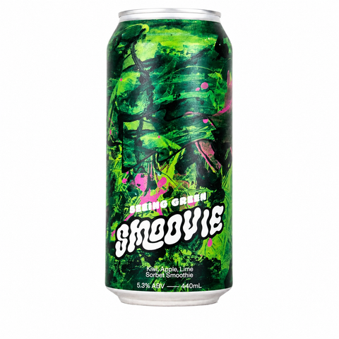 Sessions Box Hill Good Land Smoovie Seeing Green 5.3% 440mL on white background