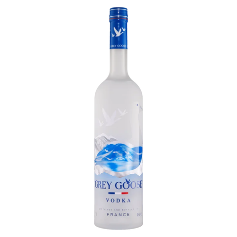 Sessions Box Hill Grey Goose Vodka 1L on white background
