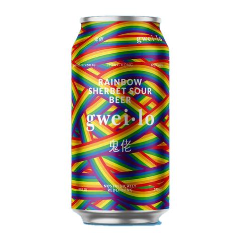 Sessions Box Hill Gweilo R/B Sherb Sour 6% 375mL on white background