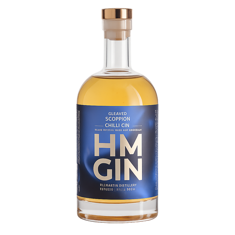 Sessions Box Hill HM Gin Six-Eyed Scorpion Chilli Gin 500mL on white background