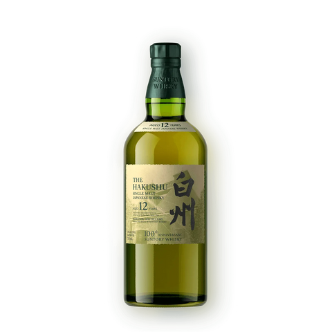 Sessions Box Hill Hakushu Whisky 12YO 43% 700mL on white background