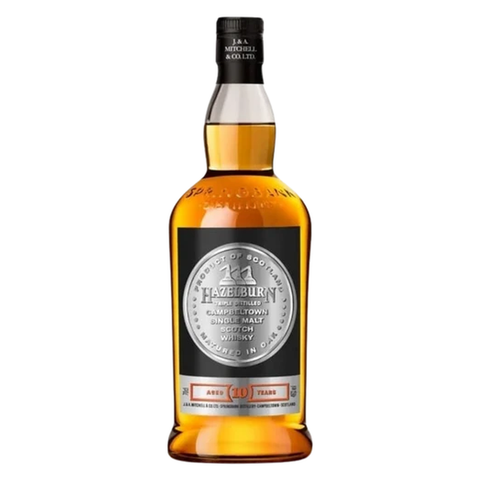 Sessions Box Hill Hazelburn 10YO 46% 700mL on white background