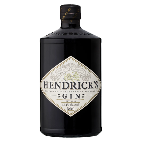 Sessions Box Hill Hendrick's Gin 44% 700mL on white background