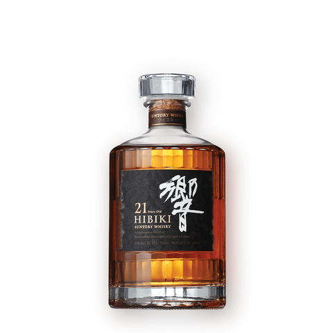 Sessions Box Hill Hibiki 21 Year Old Whisky 700mL on white background
