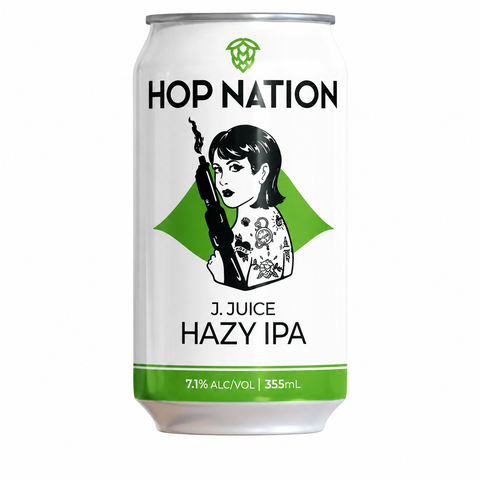 Sessions Box Hill Hop Nation J-Juice HIPA 7.1% 355ml on white background