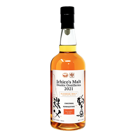 Sessions Box Hill Ichiro's Malt Double Distilleries 21 53% 700mL on white background