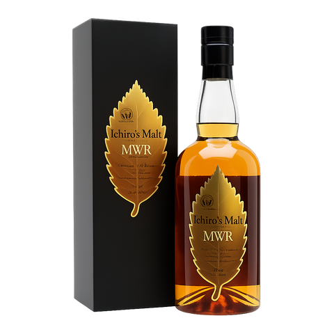 Sessions Box Hill Ichiro's Malt MWR Blended Malt Whisky 46.5% 700mL on white background