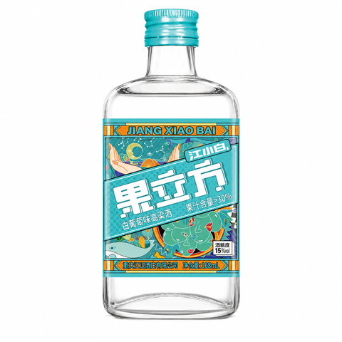 Sessions Box Hill Jiangxiaobai Grape 15% 168mL on white background