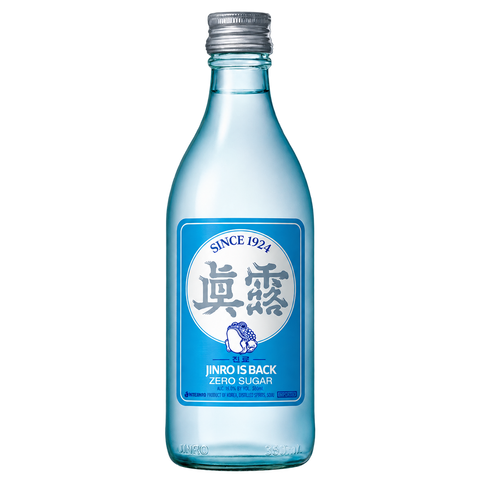 Sessions Box Hill Jinro Zero Sugar Soju 16% 360mL on white background