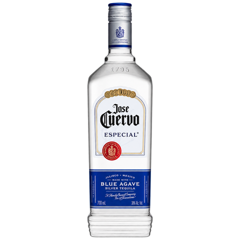 Sessions Box Hill Jose Cuervo Especial Silver Tequila 700mL on white background