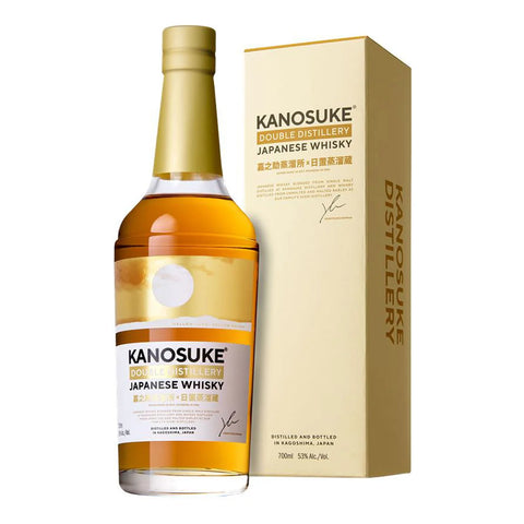Sessions Box Hill Kanosuke Double Distillery Blended Malt Japanese Whisky 700mL on white background