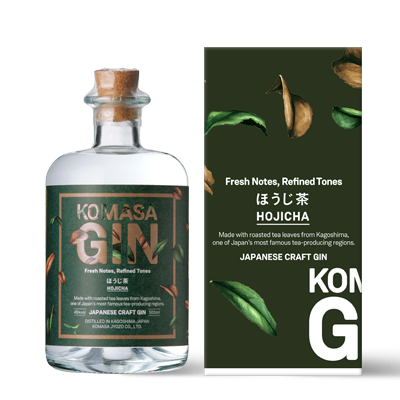 Sessions Box Hill Komasa Hojicha Japanese Gin 500mL on white background