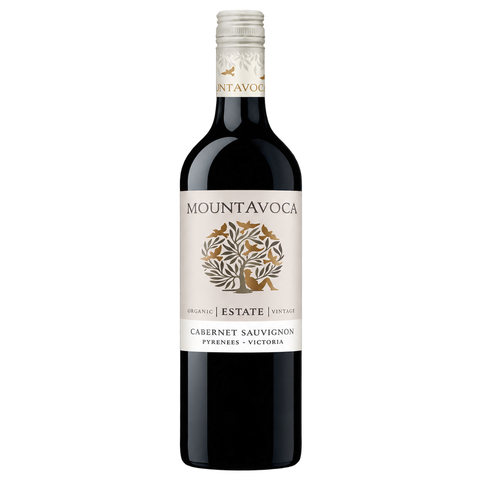 Sessions Box Hill MT AVOCA EST CAB SAV 750mL on white background