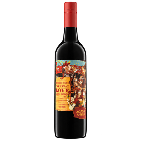Sessions Box Hill Mollydooker Carnival of Love Shiraz 750mL on white background