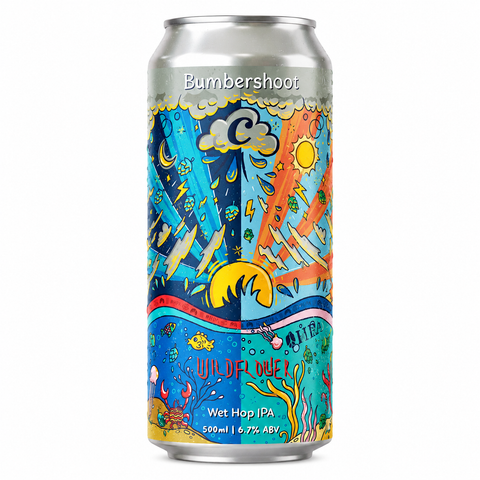 Sessions Box Hill Mountain Cul Bumbershoot W/H IPA 500mL on white background