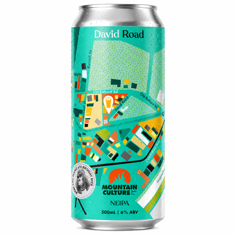 Sessions Box Hill Mountain Culture David Road NEIPA 6% 500mL on white background