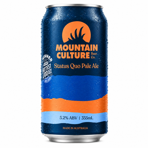 Sessions Box Hill Mountain Culture Quo Pale Ale 5.2% 355mL on white background