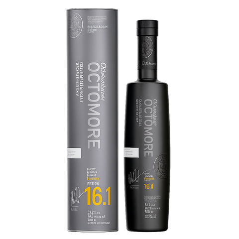 Sessions Box Hill Octomore 16.1 59.3% 700mL on white background