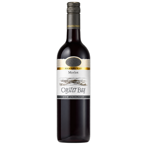 Sessions Box Hill Oyster Bay Merlot 750mL on white background
