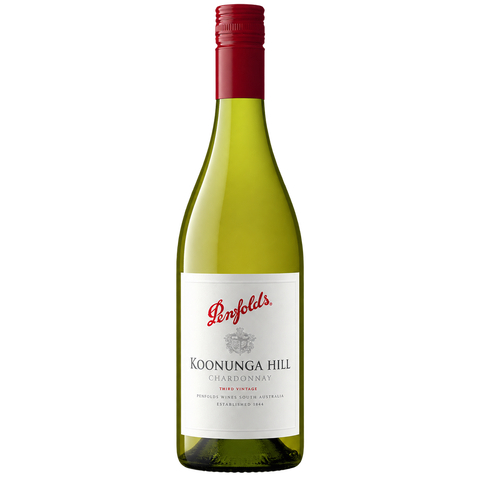 Sessions Box Hill Penfolds Koonunga Hill Chardonnay 750ml on white background